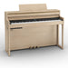 Roland HP704-LA Digital Upright Piano Light Oak Bundle - Fair Deal Music
