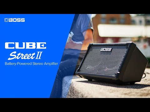 Boss CUBE Street II Battery-Powered Stereo Amplifier - Black, Nearly New - Fair Deal Music