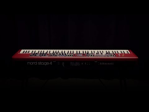Load video: Nord STAGE 4 with 88-note Hammer Action Keyboard (Refurbished by Nord) - Fair Deal Music