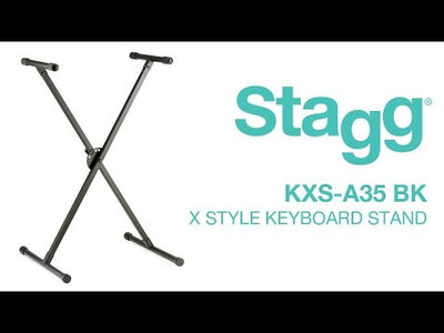 Stagg KXS-A35BK Keyboard X Stand - Fair Deal Music