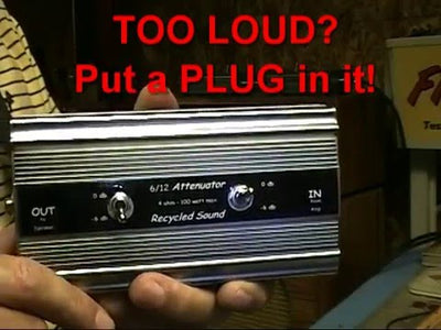 Recycled Sound, Power Plug 6/12 Attenuator 16 Ohms - Fair Deal Music