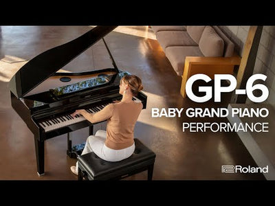 Roland GP-6-PW Digital Grand Piano Polished White (Showroom Model) - Fair Deal Music