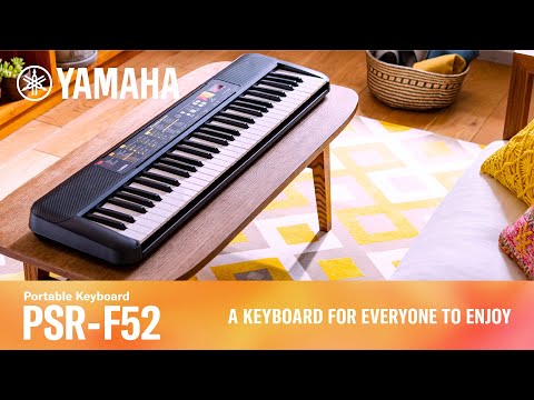 Yamaha PSR-F52 Portable Keyboard (Used) - Fair Deal Music