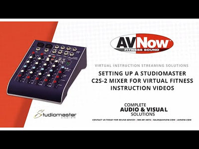 Studiomaster C2-2 Ultra Compact Mixer - Fair Deal Music