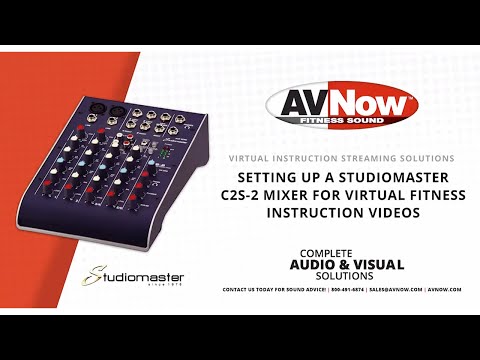 Studiomaster C2-2 Ultra Compact Mixer - Fair Deal Music