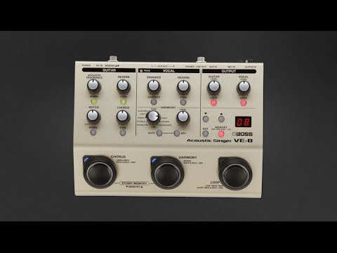 Boss VE-8 Acoustic Singer - Fair Deal Music