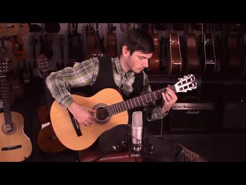 Load video: Admira Alba 3/4 Classical Guitar - Fair Deal Music