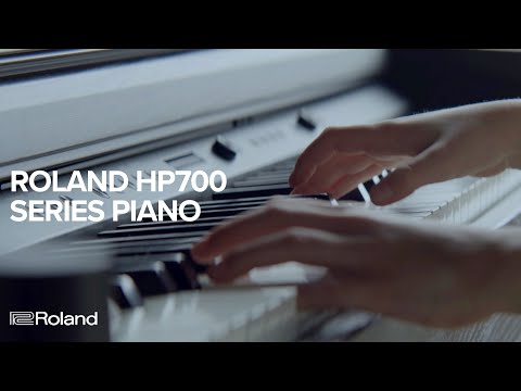 Roland HP702-LA Digital Upright Piano Light Oak - Fair Deal Music