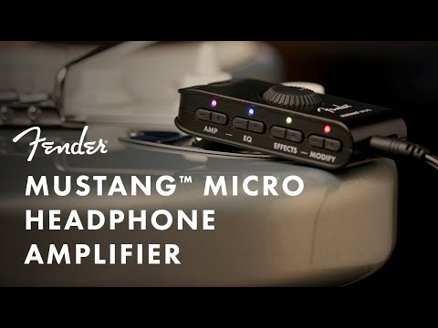 Fender Mustang Micro Headphone Guitar Amplifier - Fair Deal Music