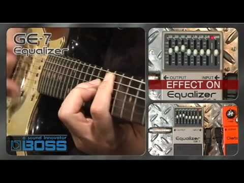 Load video: Boss GE-7 Graphic Equalizer Pedal - Fair Deal Music
