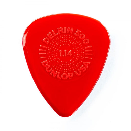 Jim Dunlop Prime Grip Delrin 500 Guitar Picks 1.14mm 12 Pack - Fair Deal Music