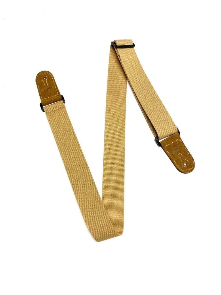 Leathergraft Cotton Strap, Beige - Fair Deal Music