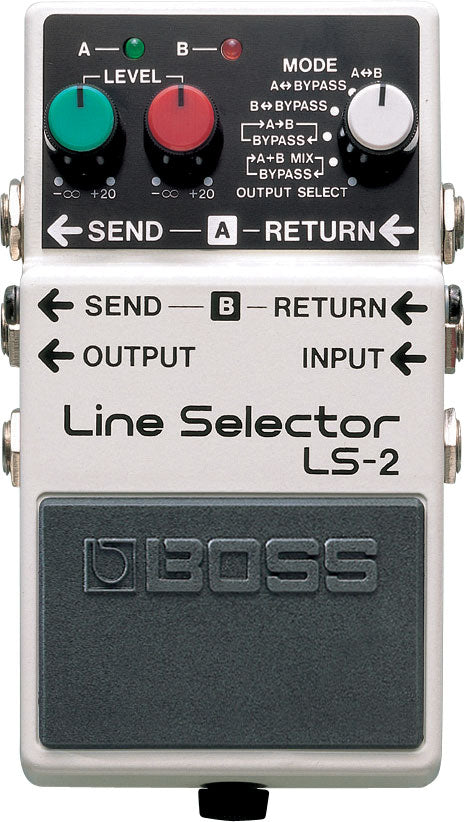 Boss LS-2 Line Selector Pedal, USED - Fair Deal Music