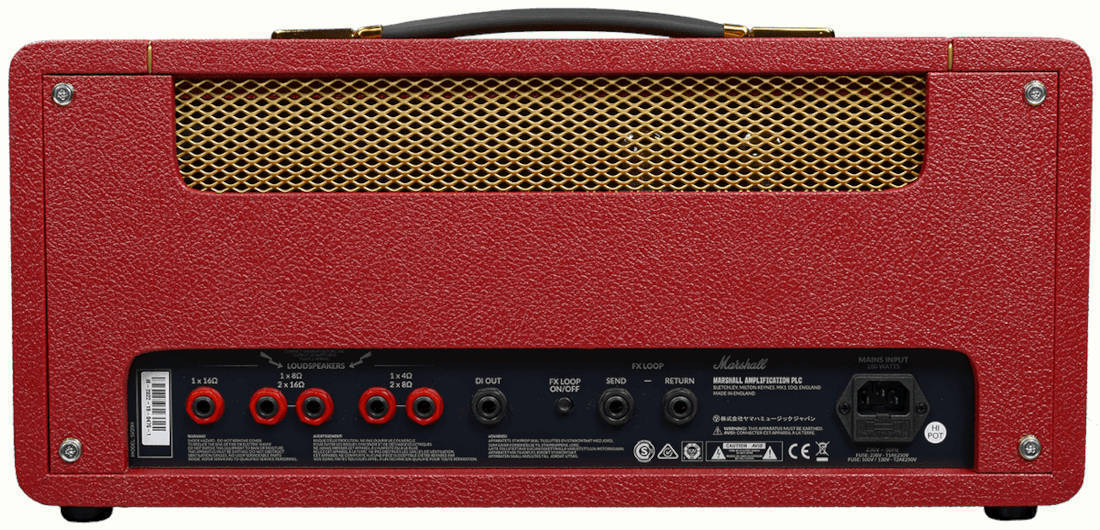 Marshall SV20H Studio Vintage 20W Valve Head Maroon/Cream, B-Stock - Fair Deal Music