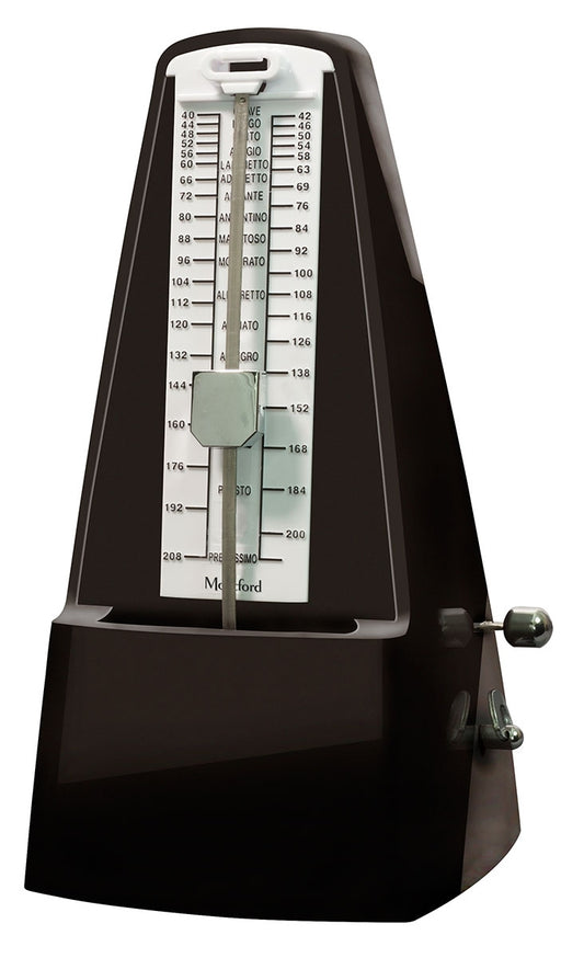 Montford MFMT40 Traditional Mechanical Metronome in Gloss Black - Fair Deal Music