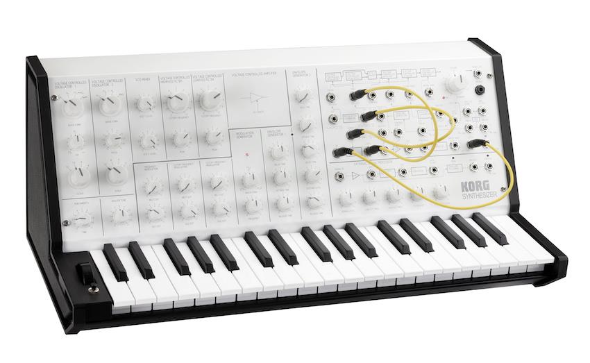 Korg MS-20 Mini Monophonic Synthesizer White, Open Box - Fair Deal Music