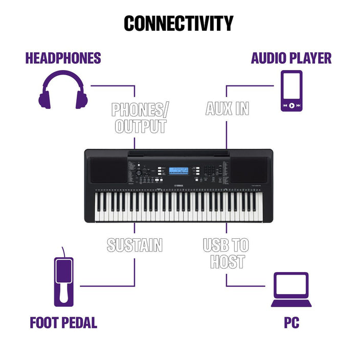 Yamaha PSR-E373 Portable Keyboard - Fair Deal Music