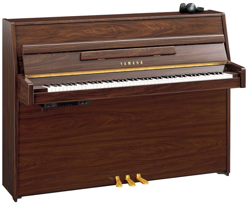 Yamaha B1 Upright with SC3 SILENT Piano™ System in Polished Walnut - Fair Deal Music