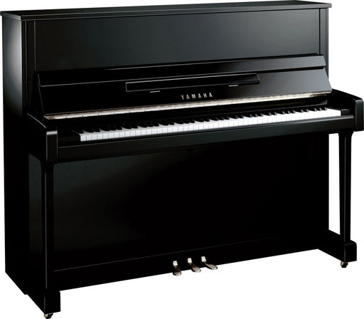 Yamaha B3 Upright with SC3 SILENT Piano™ System in Polished Ebony with Chrome Fittings - Fair Deal Music