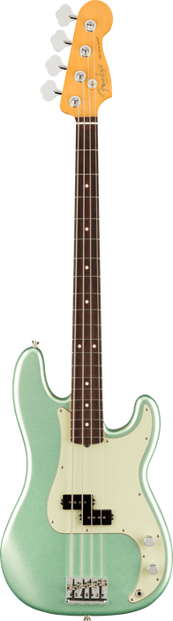 Fender American Professional II Precision Bass RW Mystic Surf Green, Ex Display - Fair Deal Music