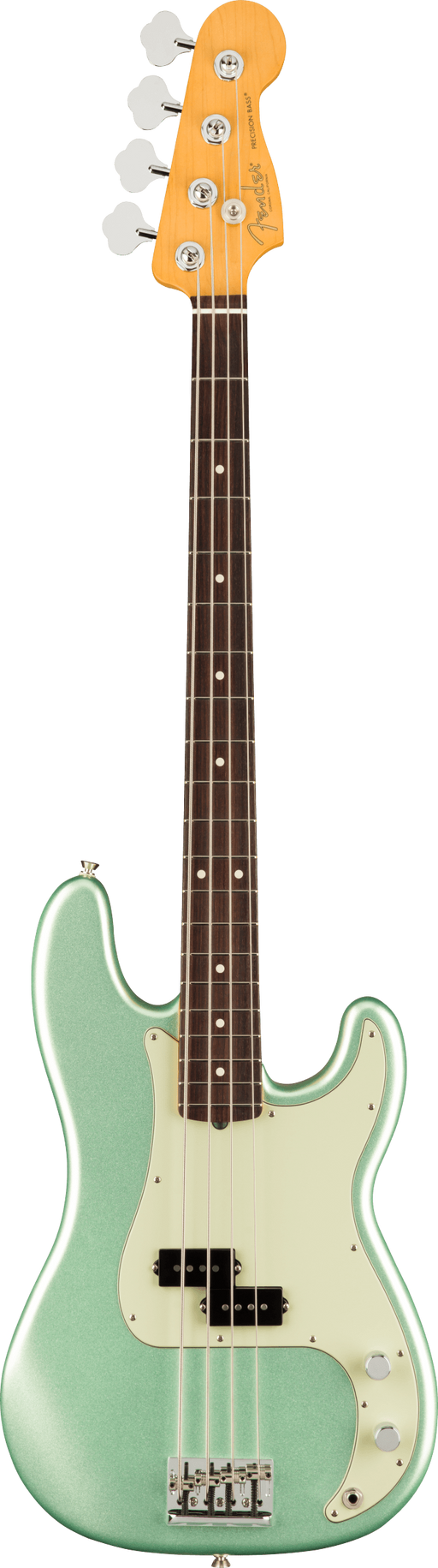 Fender American Professional II Precision Bass RW Mystic Surf Green, Ex Display - Fair Deal Music