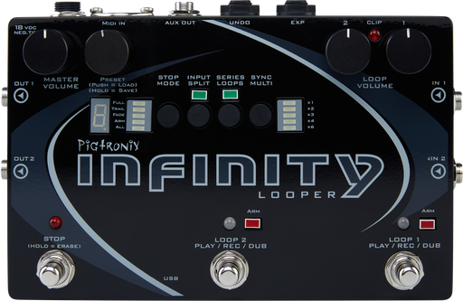 Pigtronix Infinity looper Pedal, USED - Fair Deal Music