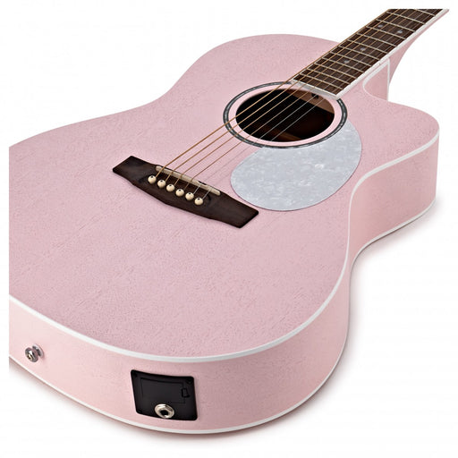 Cort Jade Classic Electro Acoustic, Pastel Pink Open Pore - Fair Deal Music