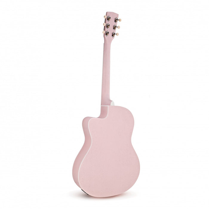 Cort Jade Classic Electro Acoustic, Pastel Pink Open Pore - Fair Deal Music