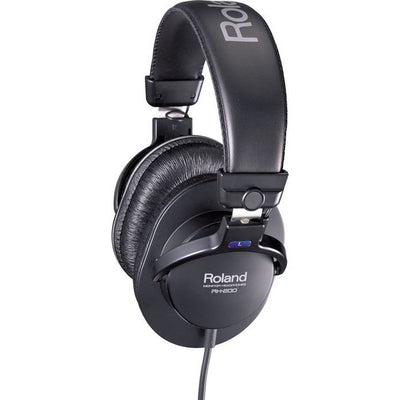 Roland RH-200 Monitor Grade Headphones Black (Display Model) - Fair Deal Music