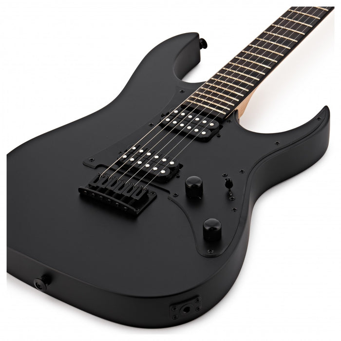 Ibanez GRGR131EX-BKF Gio Electric Guitar, Black Flat - Fair Deal Music