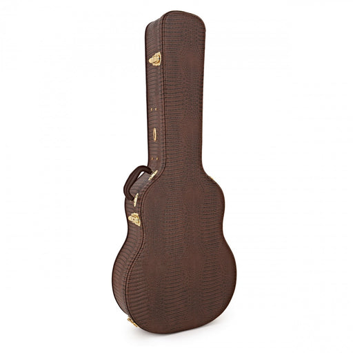 Freestyle Deluxe Wood Shell Acoustic Guitar Case Brown - Dreadnought - Fair Deal Music