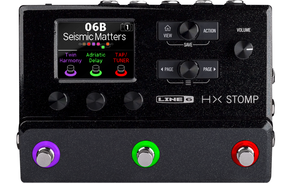 Line 6 Helix HX Stomp Multi FX Pedal - Fair Deal Music