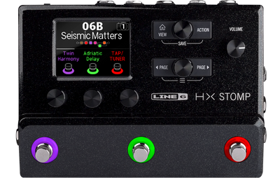 Line 6 Helix HX Stomp Multi FX Pedal - Fair Deal Music