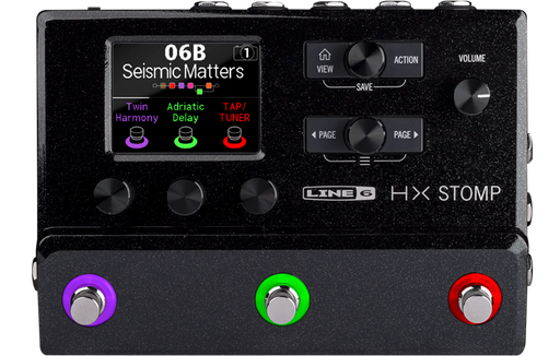 Line 6 Helix HX Stomp Multi FX Pedal - Fair Deal Music