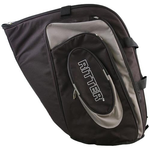 Ritter French Horn bag RCB700-9-FH/BST-Night Black/Steel Grey - Fair Deal Music