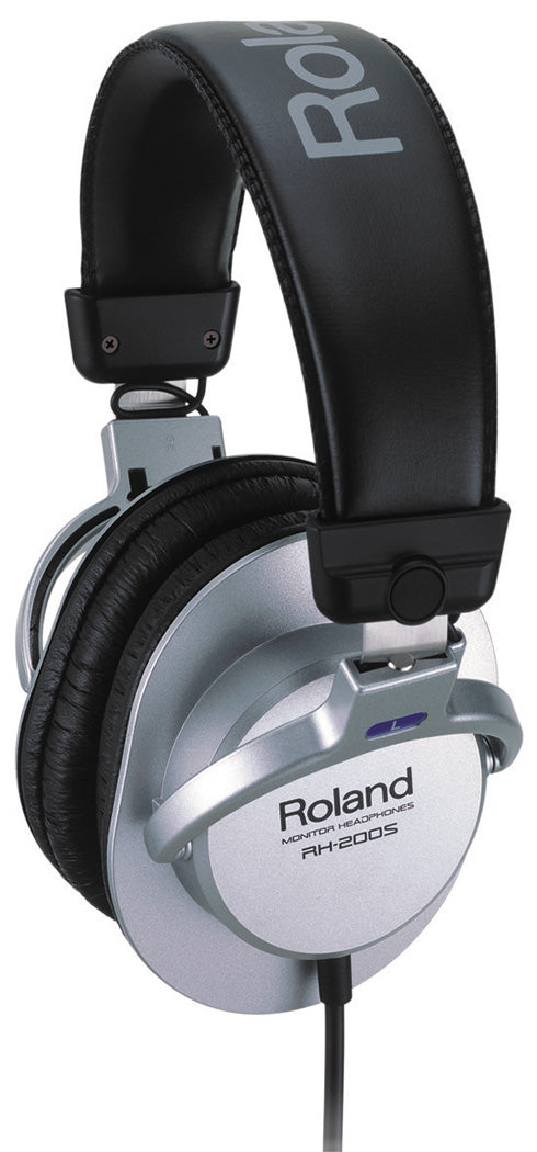 Roland RH-200S Monitor Grade Headphones - Silver - Fair Deal Music