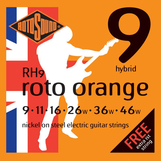 Rotosound RH9 Roto Orange (09-46) Nickel Electric Guitar Strings - Fair Deal Music