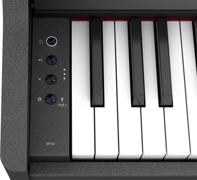 Roland RP107-BK Digital Piano Black Bundle - Fair Deal Music