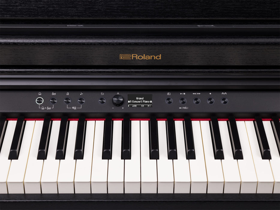 Roland RP701-CB Digital Piano in Contemporary Black Bundle - Fair Deal Music