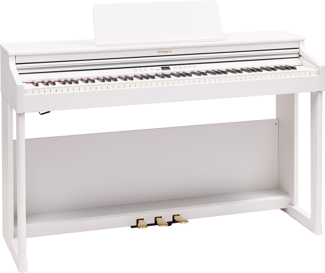 Roland RP701-WH Digital Piano in White Satin Bundle - Fair Deal Music