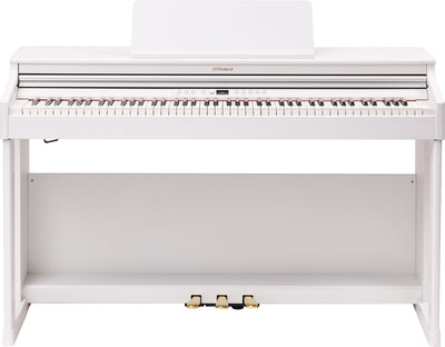 Roland RP701-WH Digital Piano in White Satin Bundle - Fair Deal Music