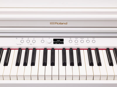 Roland RP701-WH Digital Piano in White Satin Bundle - Fair Deal Music