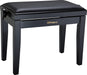 Roland RPB-200BK Adjustable Piano Bench in Satin Black - Fair Deal Music