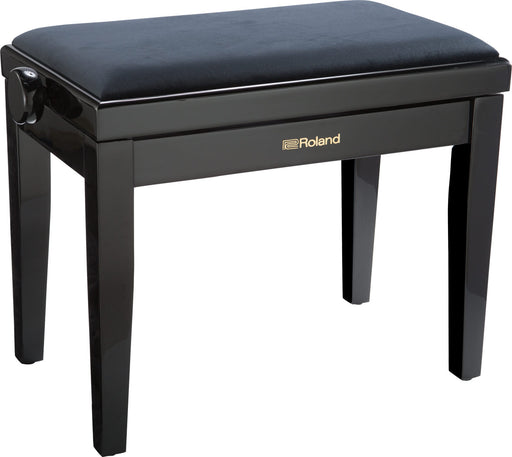 Roland RPB-220PE Adjustable Piano Bench in Polished Ebony with Velour Top - Fair Deal Music