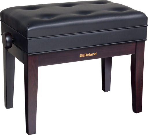 Roland RPB-400RW Adjustable Piano Bench with Storage in Dark Rosewood - Fair Deal Music