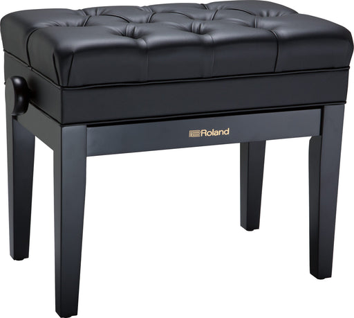 Roland RPB-500BK Adjustable Piano Bench with Storage in Satin Black - Fair Deal Music