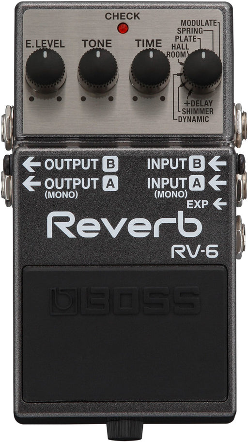 Boss RV-6 Pedal-Reverb - Fair Deal Music