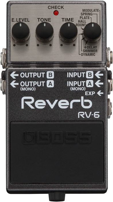 Boss RV-6 Reverb Pedal, USED - Fair Deal Music