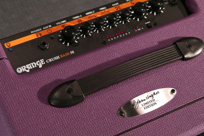 Orange Crush Bass 50 Limited Edition Glenn Hughes Purple (ex display) - Fair Deal Music