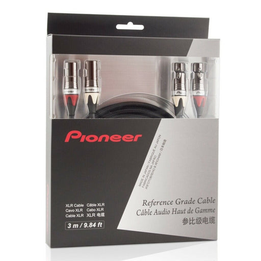 Pioneer DJ DAS-XLR030R Reference Grade 3m Twin XLR Cable - Fair Deal Music